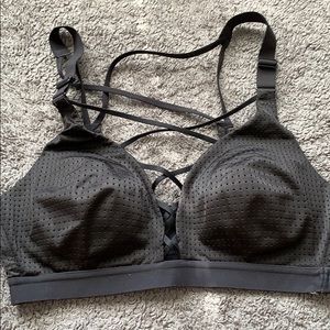 Cute strappy sports bra
